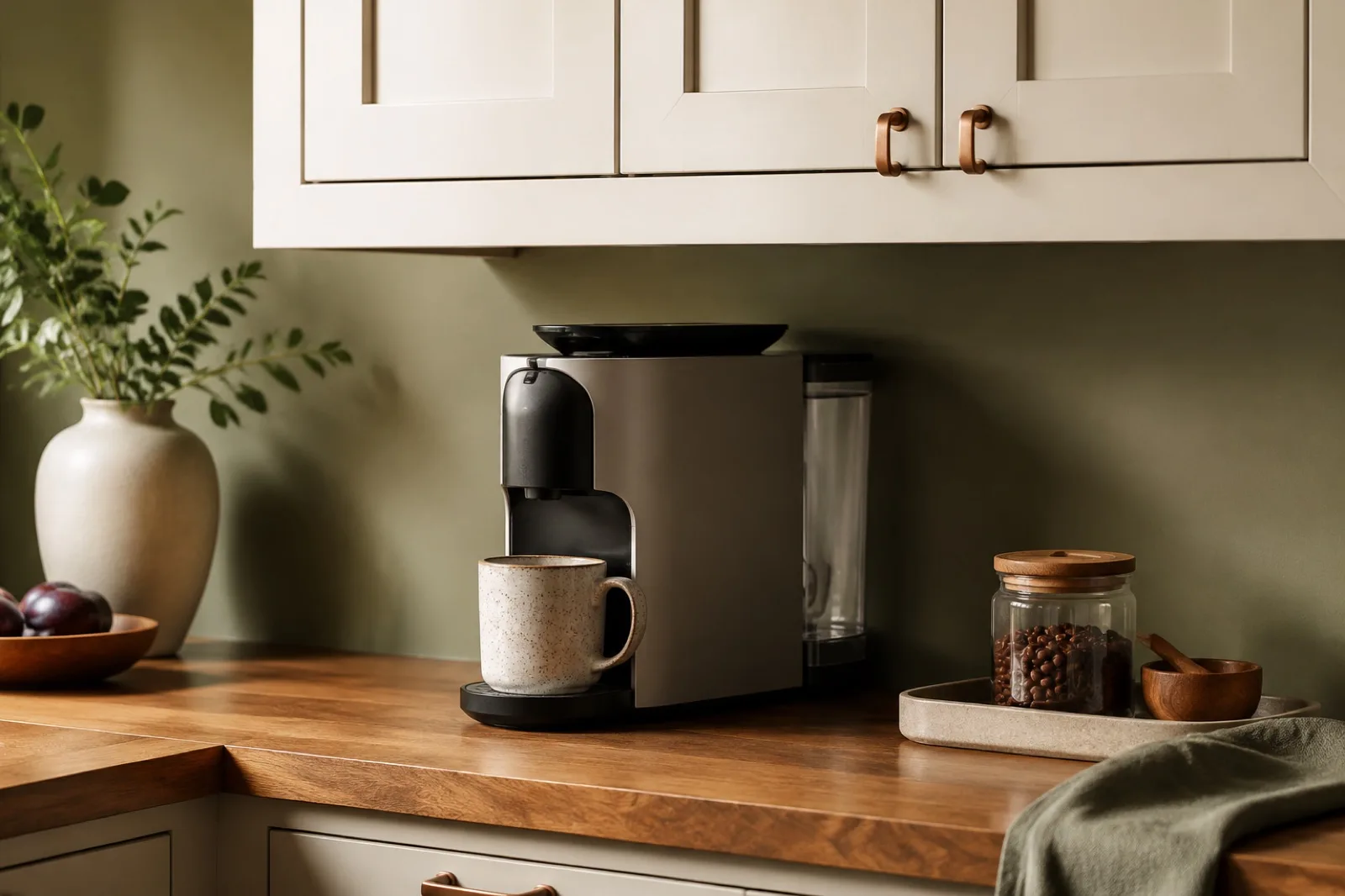Coffee Machines Under Kitchen Cabinets visual