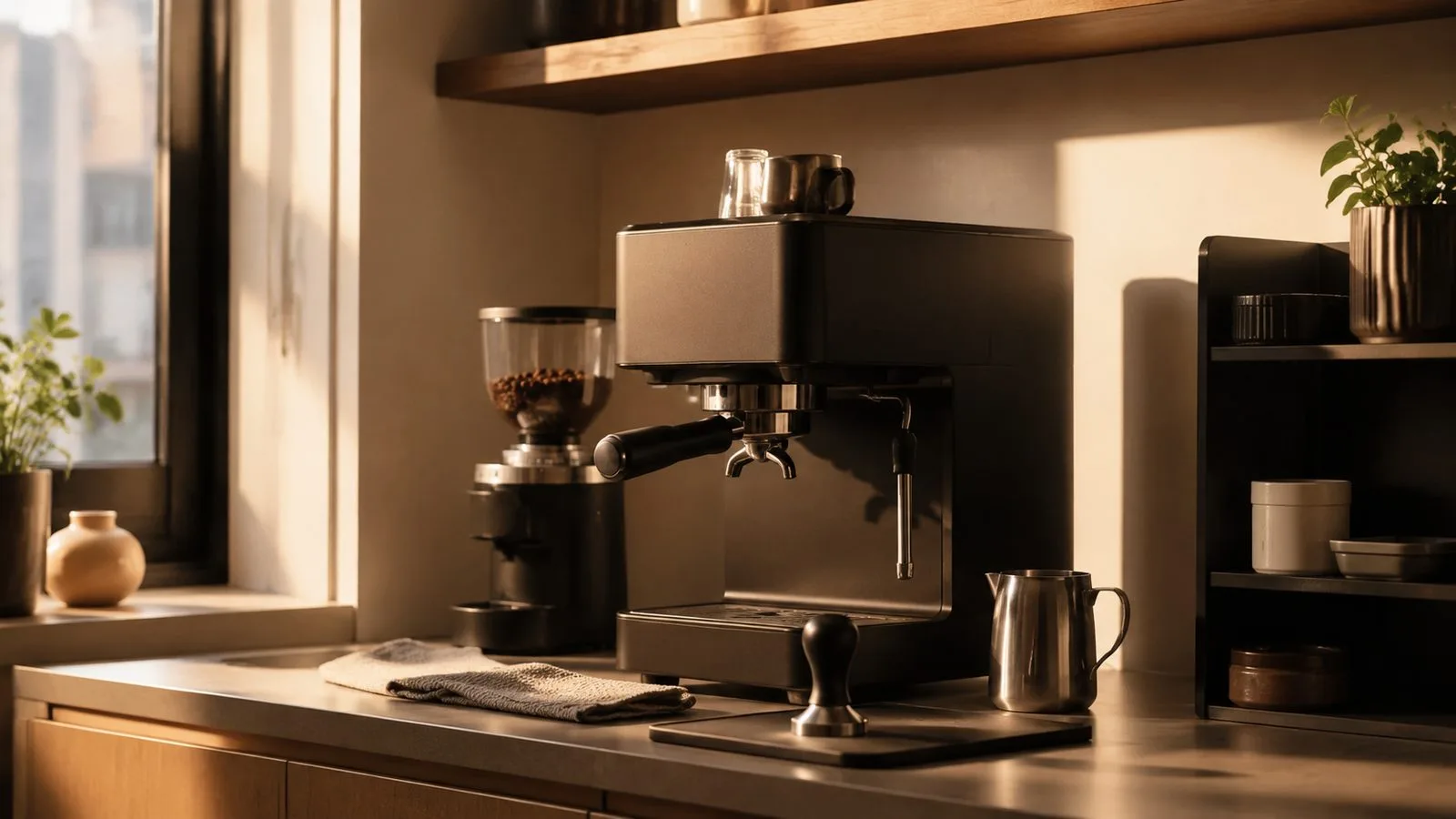 Compact Espresso Machines for Apartments visual