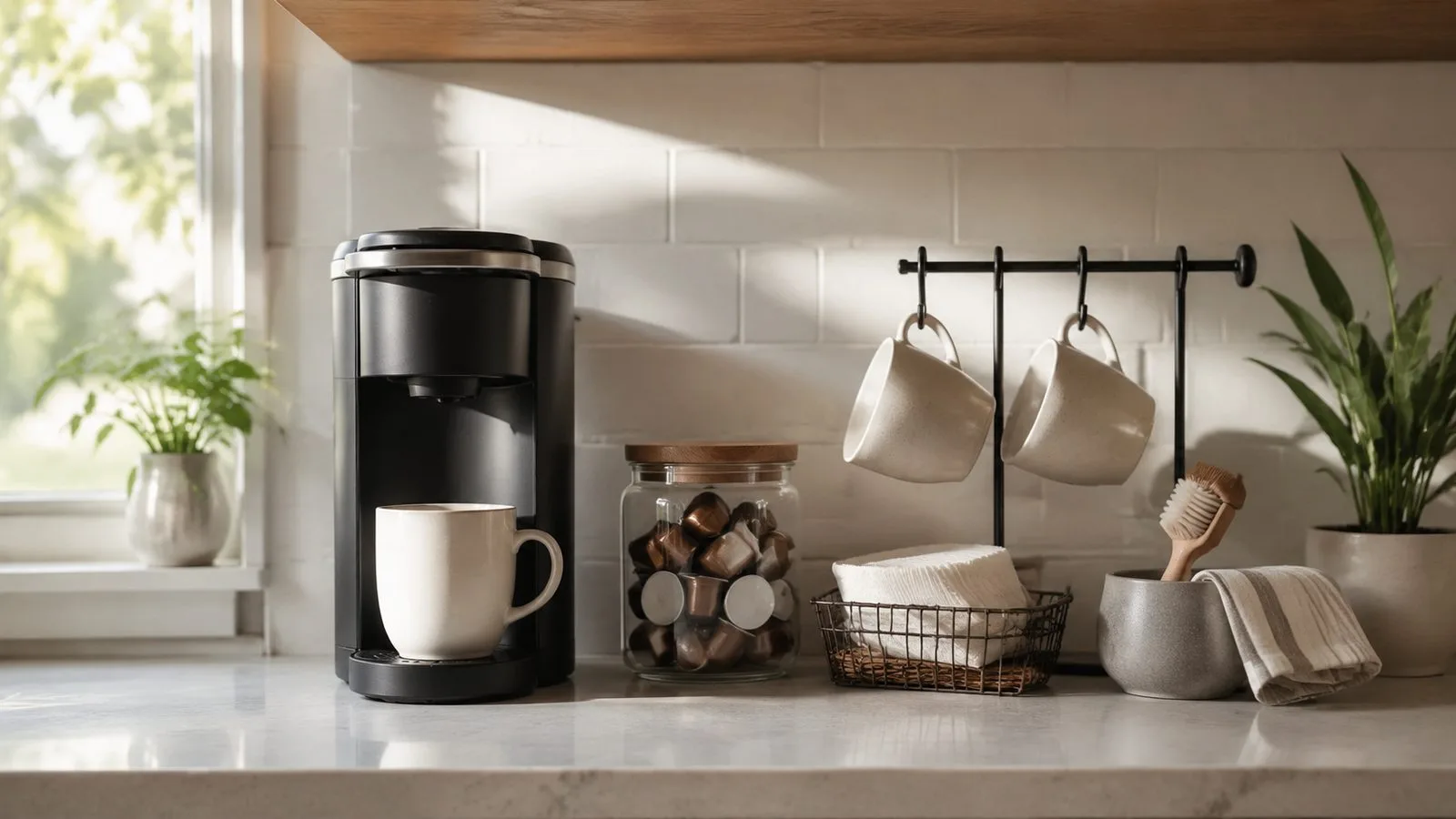 No-Mess Coffee Setup visual