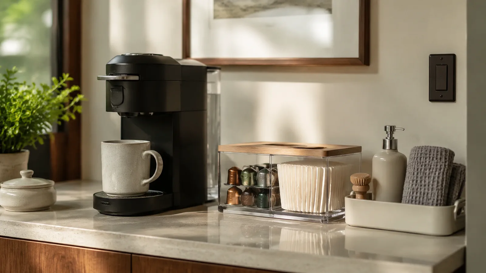No-Mess Daily Coffee Setup visual