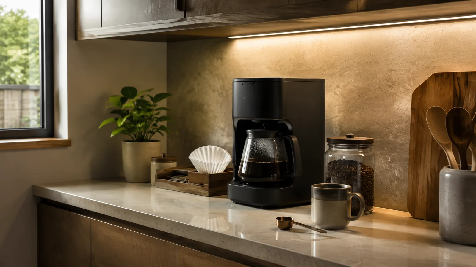 Small-Counter Drip Setup visual