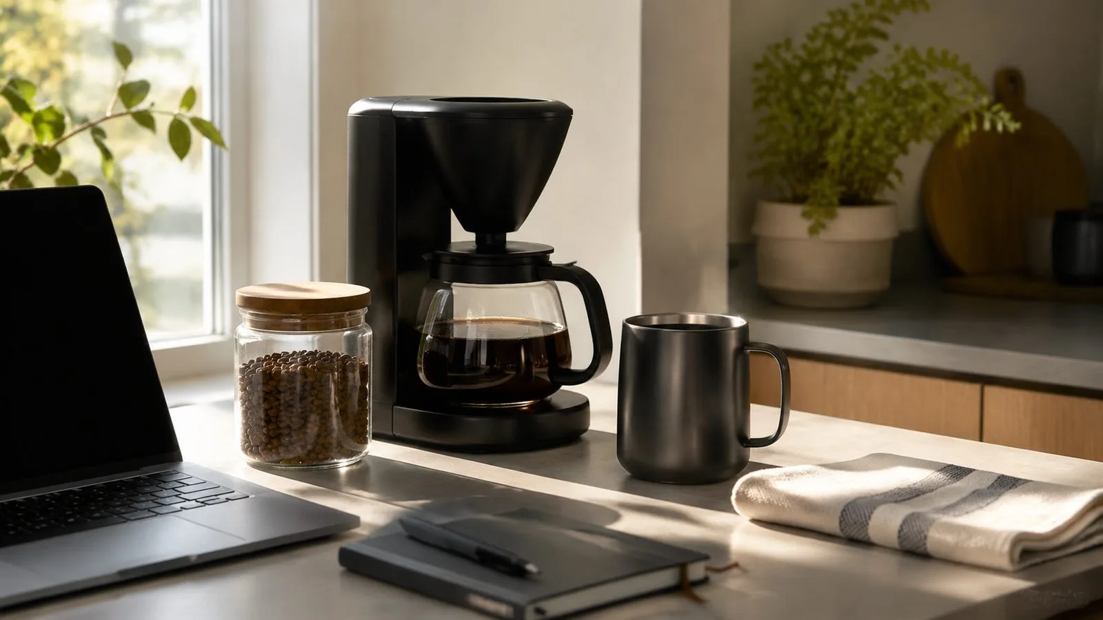 Work-From-Home Coffee Setup visual